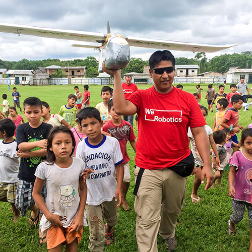 Localising robotics for good*This issue, Andrew Schroeder describes how the Flying Labs – where local people work on how to apply drones for good in their country before a crisis hits – were set up and how the concept has developed 