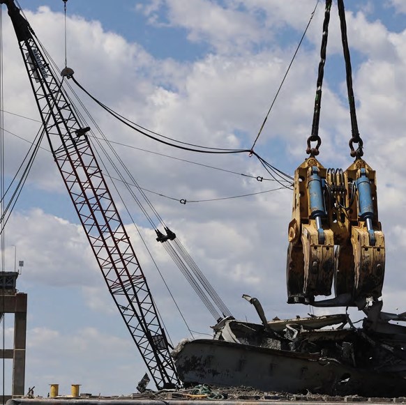 Baltimore Bridge collapse*A container ship collision in Baltimore caused the Francis Scott Key Bridge to collapse into the Patapsco River below.. William Peterson investigates…