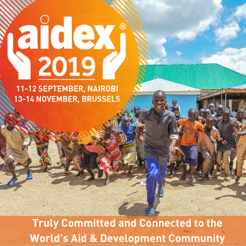Join Aid and Development Professionals from around the world at AIDEX 2019 